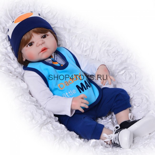 Реборн мальчик силиконовый Дима Реборн мальчик силиконовый Дима
