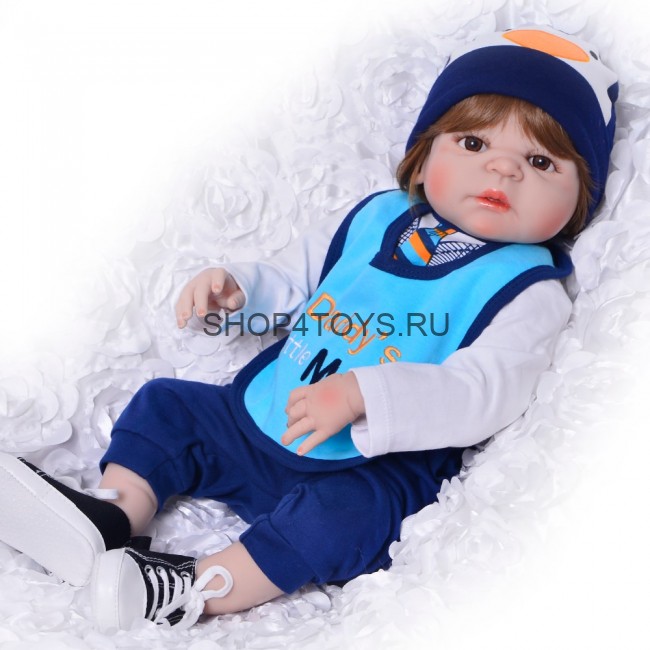 Реборн мальчик силиконовый Дима Реборн мальчик силиконовый Дима