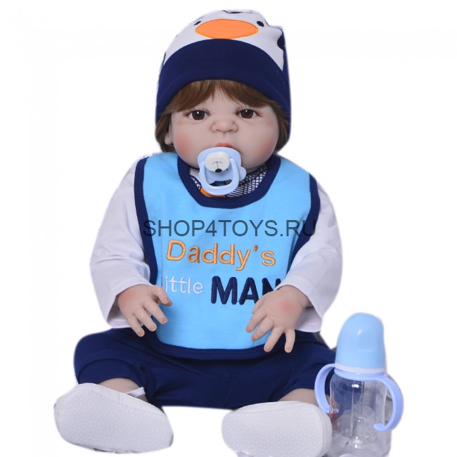 Реборн мальчик силиконовый Дима Реборн мальчик силиконовый Дима