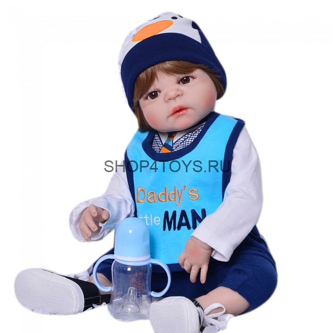 Реборн мальчик силиконовый Дима Реборн мальчик силиконовый Дима