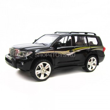Металлическая модель Toyota Prado Black (свет, звук, инерция) - M923J Металлическая модель Toyota Prado Black (свет, звук, инерция) - M923J