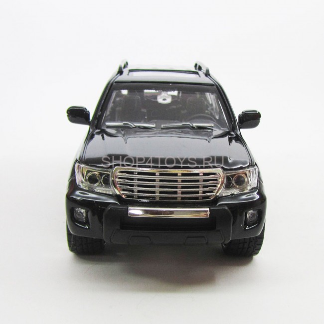 Металлическая модель Toyota Prado Black (свет, звук, инерция) - M923J Металлическая модель Toyota Prado Black (свет, звук, инерция) - M923J