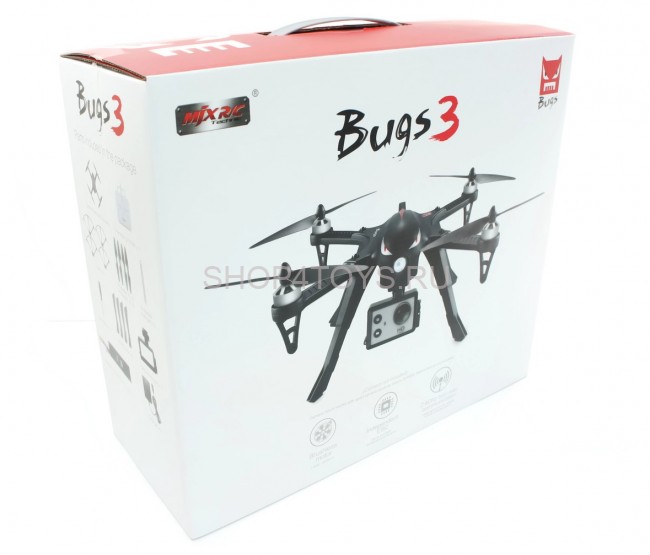 Радиоуправляемый квадрокоптер MJX Black Bugs 3 + WiFi камера 2.4G - MJX-B3-C5020 Радиоуправляемый квадрокоптер MJX Black Bugs 3 + WiFi камера 2.4G - MJX-B3-C5020