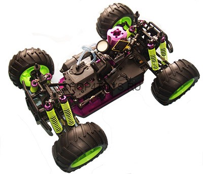 Радиоуправляемый внедорожник с ДВС монстр HSP TYRANNOSAUREU 4x4 - 94108 - 2.4G Радиоуправляемый внедорожник с ДВС монстр HSP TYRANNOSAUREU 4x4 - 94108 - 2.4G