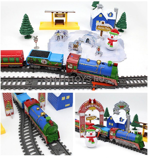 Железная дорога BSQ Новогодний Экспресс 732 см - BSQ-21816 Железная дорога BSQ Новогодний Экспресс 732 см - BSQ-21816