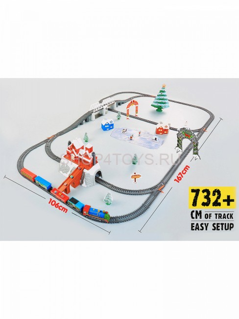 Железная дорога BSQ Новогодний Экспресс 732 см - BSQ-21816 Железная дорога BSQ Новогодний Экспресс 732 см - BSQ-21816