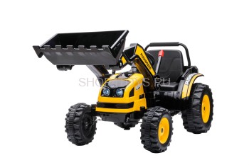 Детский электромобиль трактор с ковшом и пультом управления (желтый, 2WD, EVA) - HL389-LUX-YELLOW Детский электромобиль трактор с ковшом и пультом управления (желтый, 2WD, EVA) - HL389-LUX-YELLOW
