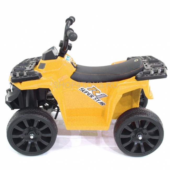 Детский квадроцикл R1 на резиновых колесах 6V - 3201-YELLOW Детский квадроцикл R1 на резиновых колесах 6V - 3201-YELLOW