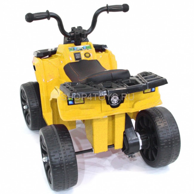 Детский квадроцикл R1 на резиновых колесах 6V - 3201-YELLOW Детский квадроцикл R1 на резиновых колесах 6V - 3201-YELLOW