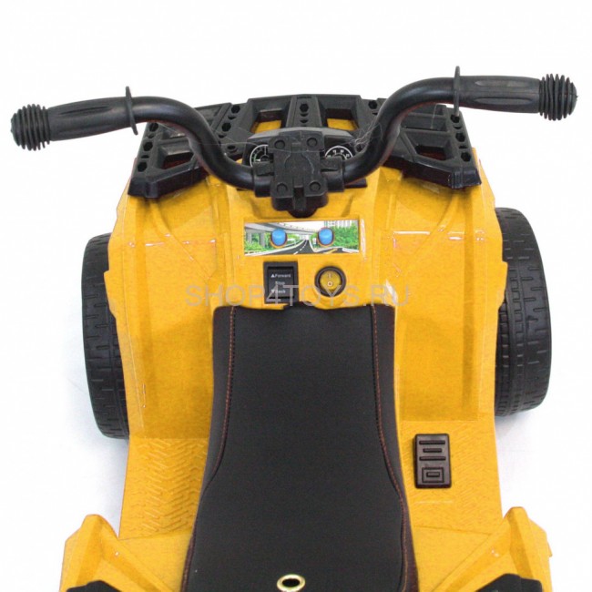 Детский квадроцикл R1 на резиновых колесах 6V - 3201-YELLOW Детский квадроцикл R1 на резиновых колесах 6V - 3201-YELLOW