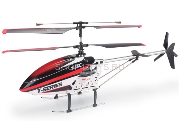 Радиоуправляемый вертолет MJX T55 (красный) c FPV камерой 2.4G - T55FPV-R Радиоуправляемый вертолет MJX T55 (красный) c FPV камерой 2.4G - T55FPV-R