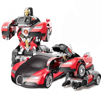 Радиоуправляемый трансформер робот зверь Bugatti Veyron Red 1:14 - MZ-2801P Радиоуправляемый трансформер робот зверь Bugatti Veyron Red 1:14 - MZ-2801P