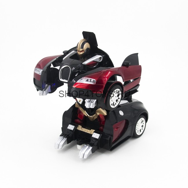 Радиоуправляемый трансформер робот зверь Bugatti Veyron Red 1:14 - MZ-2801P Радиоуправляемый трансформер робот зверь Bugatti Veyron Red 1:14 - MZ-2801P