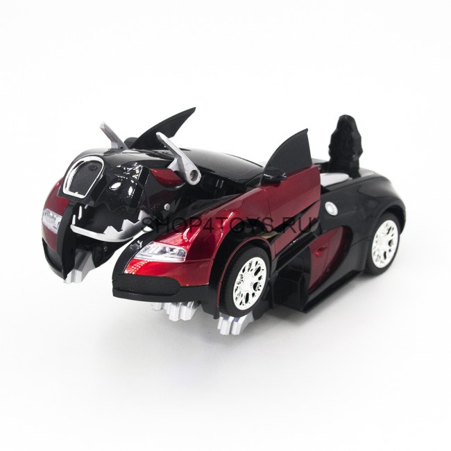 Радиоуправляемый трансформер робот зверь Bugatti Veyron Red 1:14 - MZ-2801P Радиоуправляемый трансформер робот зверь Bugatti Veyron Red 1:14 - MZ-2801P