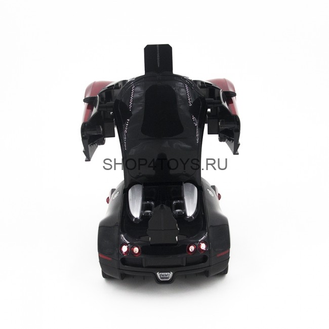 Радиоуправляемый трансформер робот зверь Bugatti Veyron Red 1:14 - MZ-2801P Радиоуправляемый трансформер робот зверь Bugatti Veyron Red 1:14 - MZ-2801P