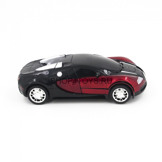 Радиоуправляемый трансформер робот зверь Bugatti Veyron Red 1:14 - MZ-2801P Радиоуправляемый трансформер робот зверь Bugatti Veyron Red 1:14 - MZ-2801P