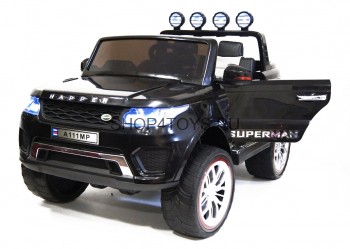 Детский электромобиль Range Rover Sport Black 4WD 12V 2.4G - XMX601-BLACK Детский электромобиль Range Rover Sport Black 4WD 12V 2.4G - XMX601 - это внедорожник с полным приводом и резиновыми колесами из материала EVA.