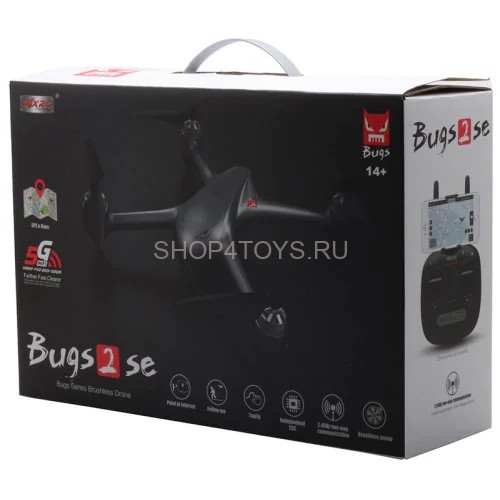 Радиоуправляемый квадрокоптер MJX Bugs 2SE WiFi FPV GPS RTF 2.4G - MJX B2SE Радиоуправляемый квадрокоптер MJX Bugs 2SE WiFi FPV GPS RTF 2.4G - MJX B2SE