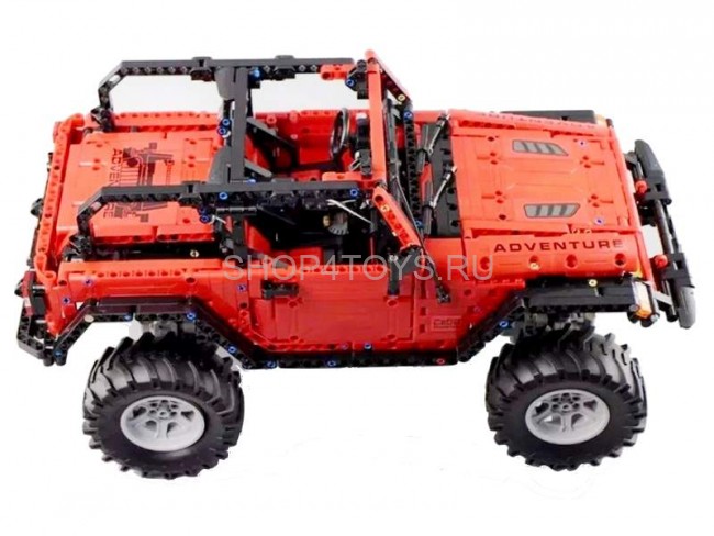 Радиоуправляемый конструктор CADA deTech Jeep Wrangler (1941 деталь) - C61006W Радиоуправляемый конструктор CADA deTech Jeep Wrangler (1941 деталь) - C61006W