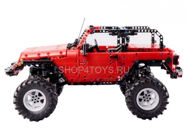 Радиоуправляемый конструктор CADA deTech Jeep Wrangler (1941 деталь) - C61006W Радиоуправляемый конструктор CADA deTech Jeep Wrangler (1941 деталь) - C61006W