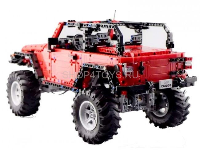 Радиоуправляемый конструктор CADA deTech Jeep Wrangler (1941 деталь) - C61006W Радиоуправляемый конструктор CADA deTech Jeep Wrangler (1941 деталь) - C61006W