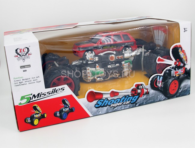 Радиоуправляемый автомобиль Каркадер красный - 333-NBS02