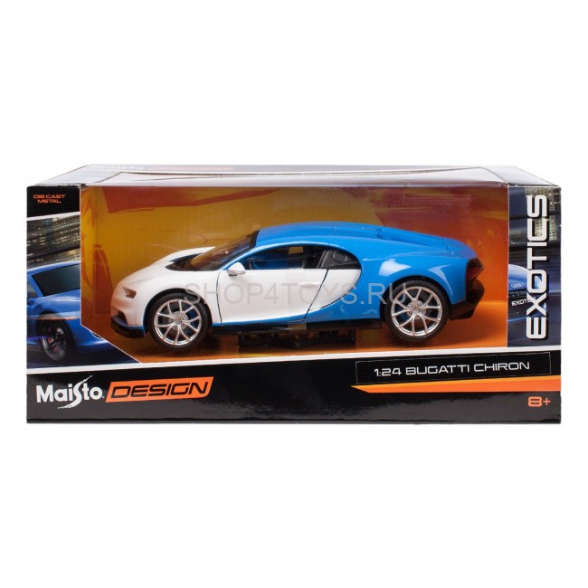 Металлическая модель Maisto Bugatti Chiron 1:24 - 31021