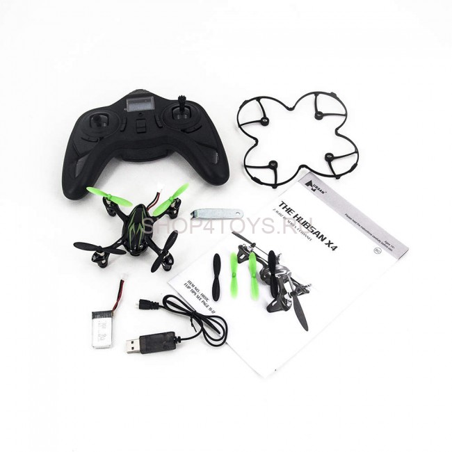 Радиоуправляемый квадрокоптер Hubsan X4 Black H107C c HD видеокамерой 2.4G - H107C-HD Радиоуправляемый квадрокоптер Hubsan X4 Black H107C c HD видеокамерой 2.4G - H107C-HD