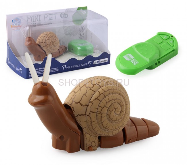 Радиоуправляемый робот ZF Улитка с белым панцирем - ZF-7701B