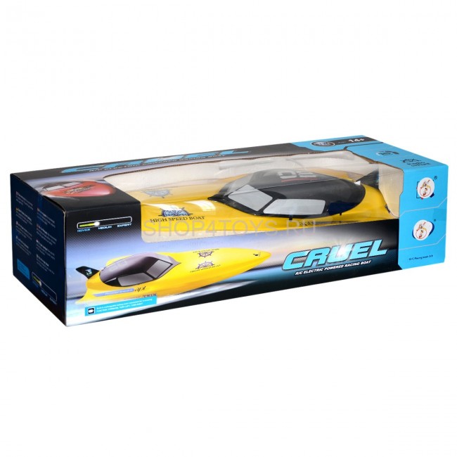Радиоуправляемый катер Create Toys Yellow Cruel (74 см, 15 км/ч) - CT-2062K-YELLOW Радиоуправляемый катер Create Toys Yellow Cruel (74 см, 15 км/ч) - CT-2062K-YELLOW