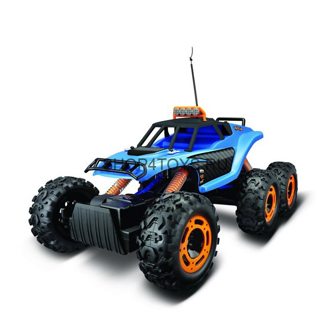 Радиоуправляемый краулер Maisto Rock Crawler 6x6 Blue 1:10 RTR 2.4G - 81158 Радиоуправляемый краулер Maisto Rock Crawler 6x6 Blue 1:10 RTR 2.4G - 81158