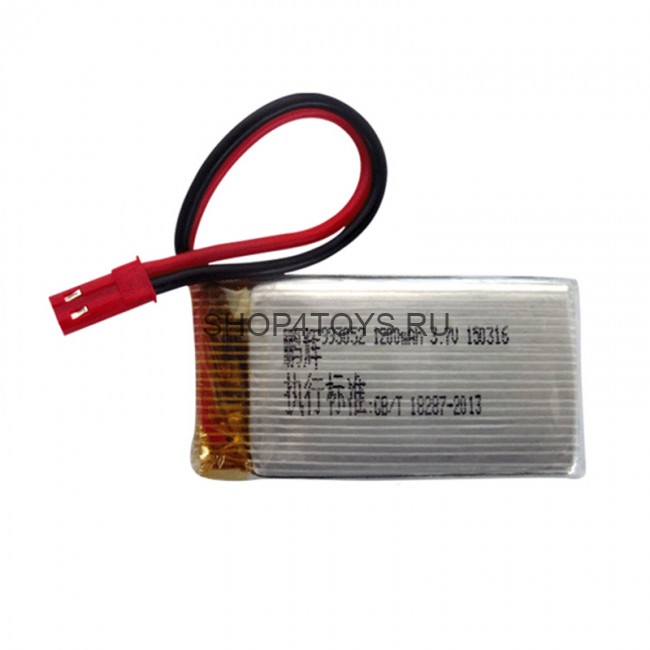 Аккумулятор 3,7V 1200 mAh (разъем JST) - MJX-T41-19