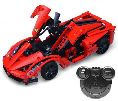 Конструктор Double E Cada Technics, спорткар, 380 деталей, пульт управления - C51009W Конструктор Double E Cada Technics, спорткар, 380 деталей, пульт управления - C51009W