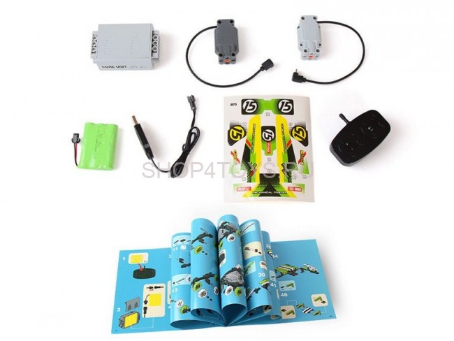 Радиоуправляемый конструктор QiHui "Stunt Car 3in1" (392 детали) - QH8016 Радиоуправляемый конструктор QiHui "Stunt Car 3in1" (392 детали) - QH8016