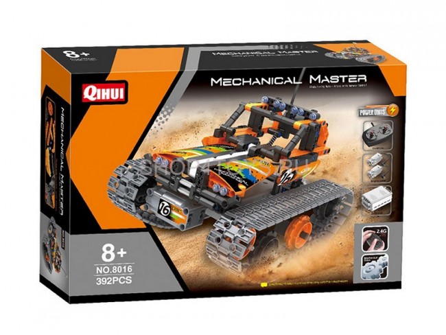 Радиоуправляемый конструктор QiHui "Stunt Car 3in1" (392 детали) - QH8016 Радиоуправляемый конструктор QiHui "Stunt Car 3in1" (392 детали) - QH8016