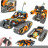 Радиоуправляемый конструктор QiHui "Stunt Car 3in1" (392 детали) - QH8016