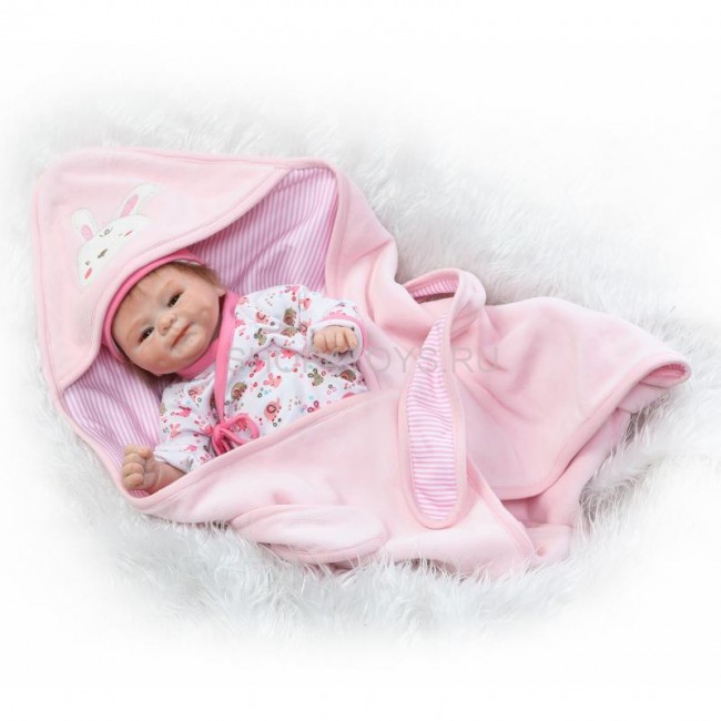 Комплект одежды для реборн с конвертиком