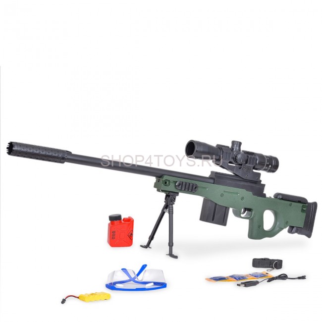 Винтовка M96 с гелевыми пулями (105см, на аккумуляторе) - 707A Винтовка M96 с гелевыми пулями (105см, на аккумуляторе) - 707A