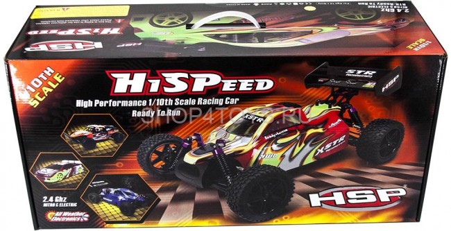 Радиоуправляемый автомобиль для дрифта HSP Flying Fish 1 LED фары 4WD 1:10 2.4G - 94123T-12340-BL Радиоуправляемый автомобиль для дрифта HSP Flying Fish 1 LED фары 4WD 1:10 2.4G - 94123T-12340-BL