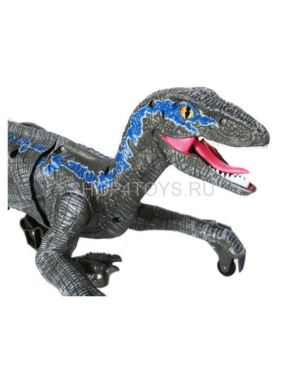 Радиоуправляемый динозавр SUNMIR Велоцираптор (зеленый), звук, свет - SM180-B Радиоуправляемый динозавр SUNMIR Велоцираптор (зеленый), звук, свет - SM180-B