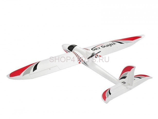 Радиоуправляемый планер Top RC SKY SURFER 1400мм красный 2.4G RTF - TOP069C Радиоуправляемый планер Top RC SKY SURFER 1400мм красный 2.4G RTF - TOP069C