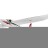 Радиоуправляемый планер Top RC SKY SURFER 1400мм красный 2.4G RTF - TOP069C