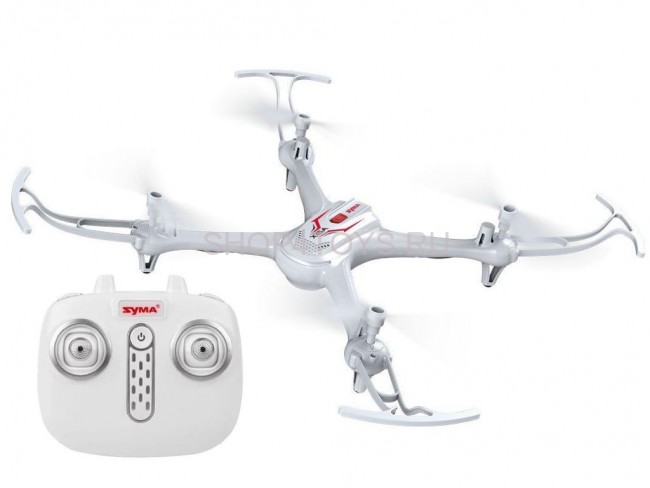 Радиоуправляемый квадрокоптер Syma X15A White RTF 2.4G - SYMA-X15A-WHITE Радиоуправляемый квадрокоптер Syma X15A White RTF 2.4G - SYMA-X15A-WHITE