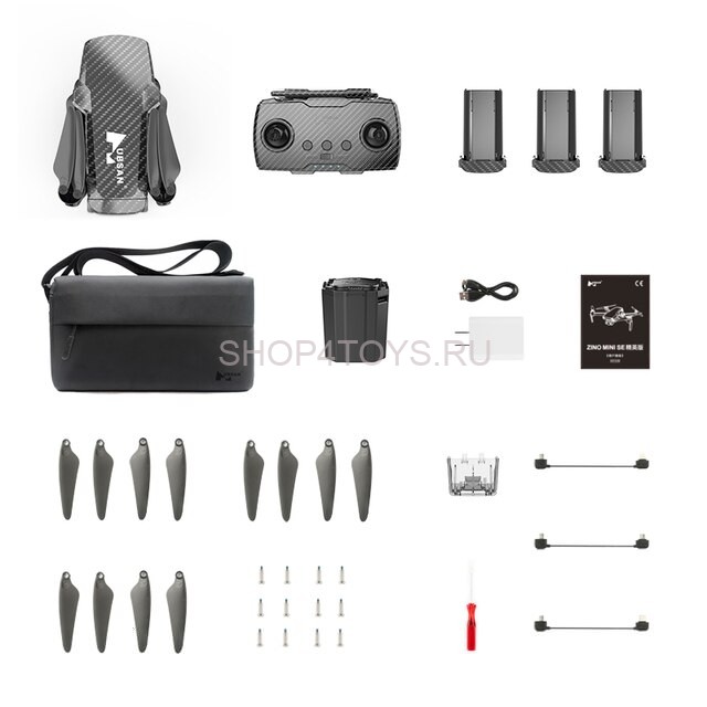 Квадрокоптер Hubsan Zino Mini SE Refined (3 батареи) RTF - ZINO MINI SE Refined COMBO-3 Квадрокоптер Hubsan Zino Mini SE Refined (3 батареи) RTF - ZINO MINI SE Refined COMBO-3