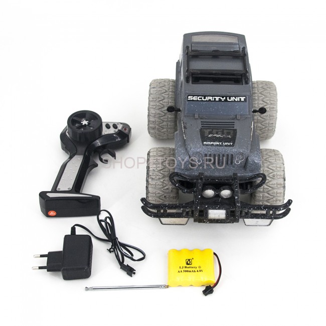 Радиоуправляемый серый внедорожник YED MUD SUV 1:16 - YE81407-G Радиоуправляемый серый внедорожник YED MUD SUV 1:16 - YE81407-G