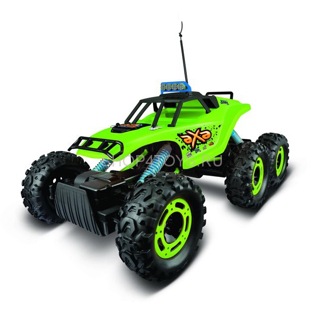 Радиоуправляемый краулер Maisto Rock Crawler 6x6 Green 1:10 RTR 2.4G - 81158 Радиоуправляемый краулер Maisto Rock Crawler 6x6 Green 1:10 RTR 2.4G - 81158
