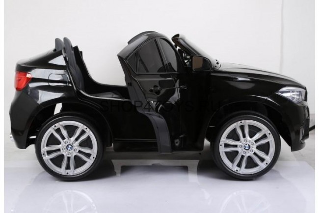Детский электромобиль BMW X6M Black 12V - JJ2168