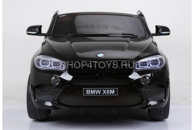 Детский электромобиль BMW X6M Black 12V - JJ2168