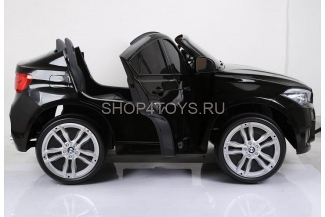 Детский электромобиль BMW X6M Black 12V - JJ2168