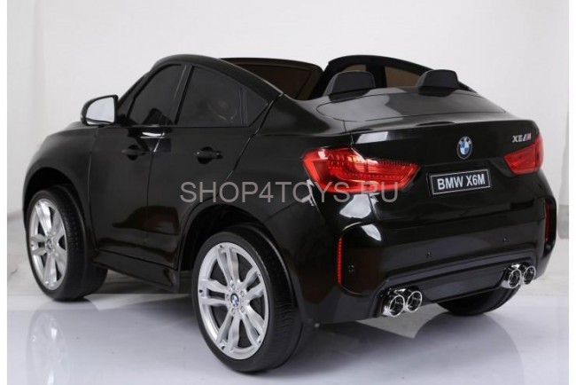 Детский электромобиль BMW X6M Black 12V - JJ2168